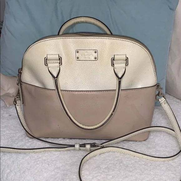 Kate Spade Cream and Tan Women's Bag - Picture 1 of 7